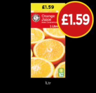 Budgens  Orange Juice