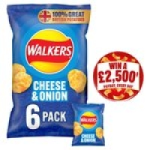 Walkers Cheese & Onion Multipack Crisps  £2.20