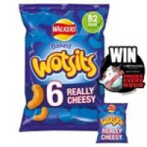 Walkers Wotsits Really Cheesy Multipack Snacks Crisps £2.20