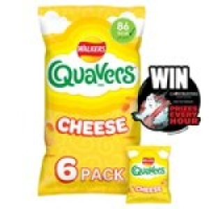 Walkers Quavers Cheese Multipack Snacks Crisps £2.20