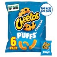 Morrisons  Cheetos Puffs Cheese Multipack Snacks Crisps