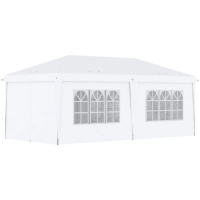 RobertDyas  Outsunny 3x6 m Pop Up Gazebo with Sides and Windows