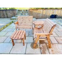 QDStores  Burghley Garden Furniture Set by Charles Taylor - 4 Seats