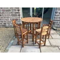 QDStores  Alfresco Garden Furniture Set by Charles Taylor - 4 Seats