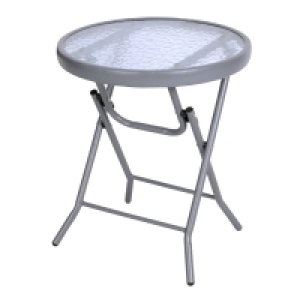 Croft Fold Up Universal Silver Patio Table Garden Furniture £17.99