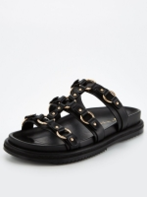 LittleWoods V By Very Metal Trim Slider Footbed Sandal