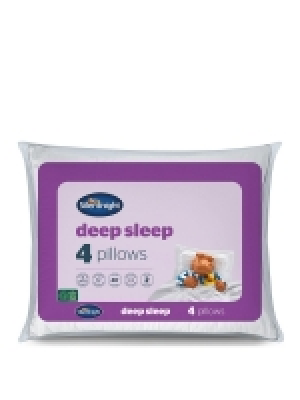 LittleWoods Silentnight Deep Sleep Pillows - Pack Of 4 - White