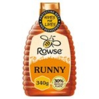 Morrisons  Rowse Pure & Natural Squeezy Runny Honey