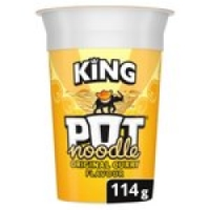King Pot Noodle Original Curry £0.99