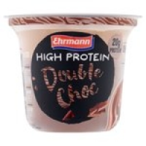 Ehrmann High Protein Double Choc Pudding & Topping £1.79