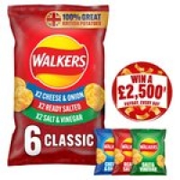 Morrisons  Walkers Classic Variety Multipack Crisps 