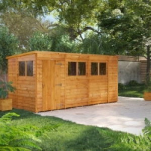 RobertDyas  14X6 Power Overlap Pent Shed