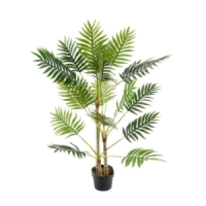 QDStores  Palm Tree Artificial Plant Green - 100cm
