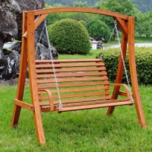 Essentials Garden Swing Seat by Wensum - 3 Seats £284.99