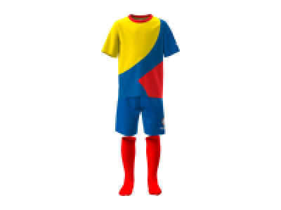 Kids Lidl Football Mascot Kit - 3 Piece Set