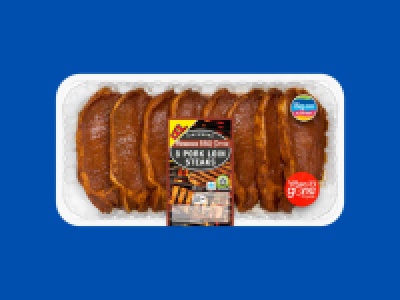 Birchwood 8 Memphis BBQ-Style Pork Loin Steaks