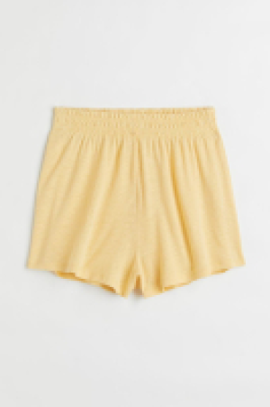 HM  Linen-blend shorts