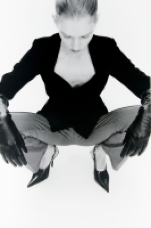 Tailored jersey trousers