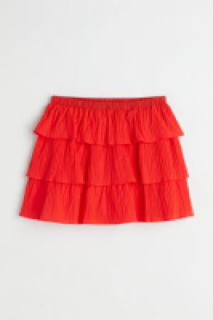 Tiered mini-skirt