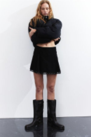 Pleated mini skirt £15.99