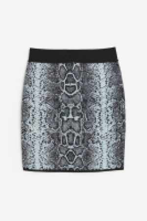 HM  Jacquard-knit skirt