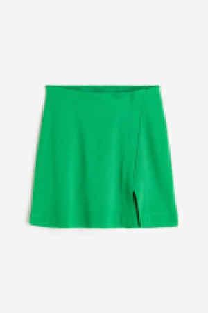 HM  Short wrapover skirt