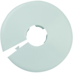 Talon Pipe Collars White 28mm Pack 10