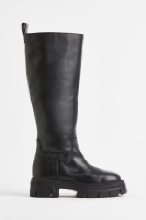 Knee-high leather boots £99.99