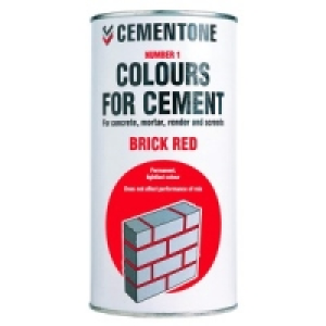 Cementone No1 Colour for Cement Brick Red 1kg