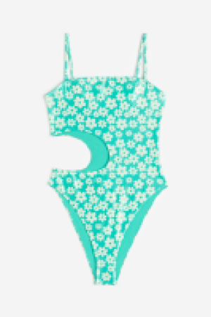 High leg cut-out swimsuit