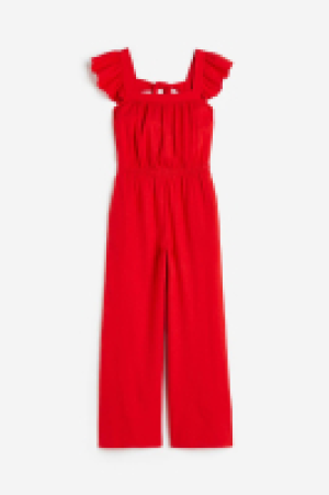 HM  Linen-blend jumpsuit