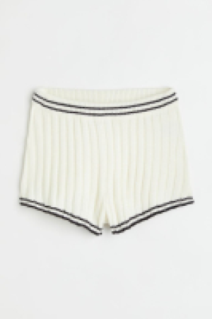 HM  Rib-knit shorts