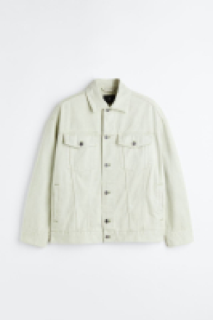 Boxy twill jacket