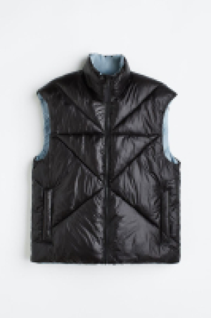 Reversible insulated puffer gilet