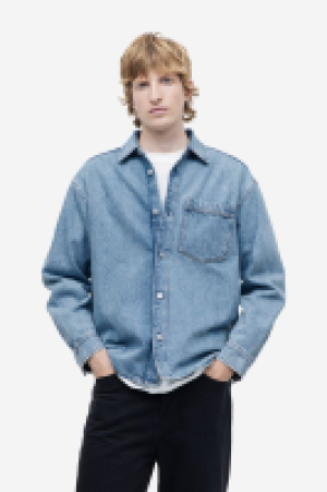 Regular Fit Denim overshirt £37.99