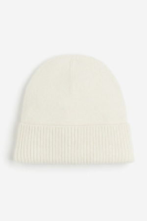 Rib-knit hat