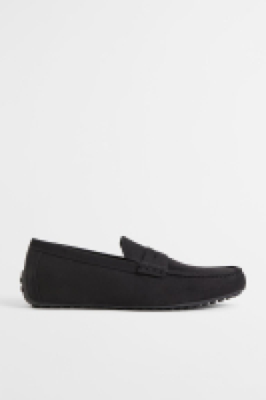 Imitation suede driving shoes
