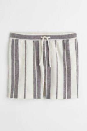 HM  Regular Fit Linen-blend shorts