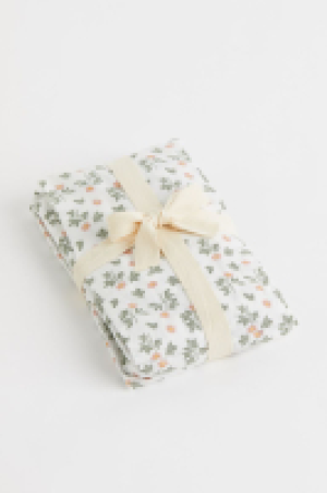 2-pack cotton changing mat covers