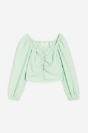 HM  Gathered blouse