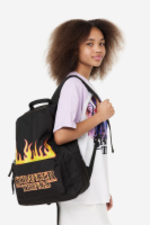 Printed backpack