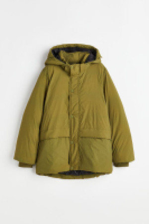 Padded nylon parka