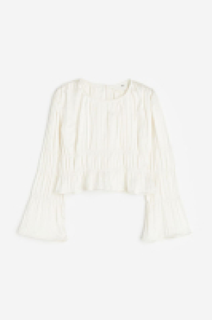 Plissé blouse £15.99