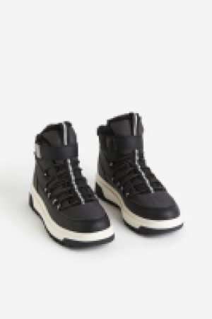 Waterproof hi-top trainers