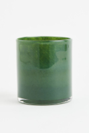 Glass tealight holder £9.00