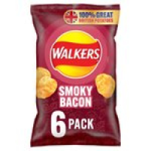 Walkers Smoky Bacon Multipack Crisps