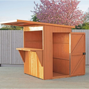 Shire Garden Bar & Storage Shed &pound;595.99