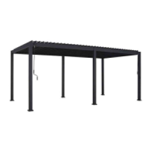 Nova Proteus Aluminium Pergola - 6m x 3m Rectangular - Grey £2,577.99