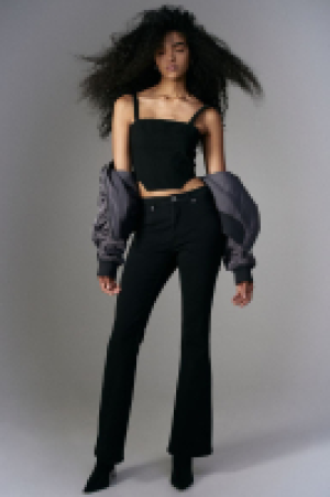 Twill corset top
