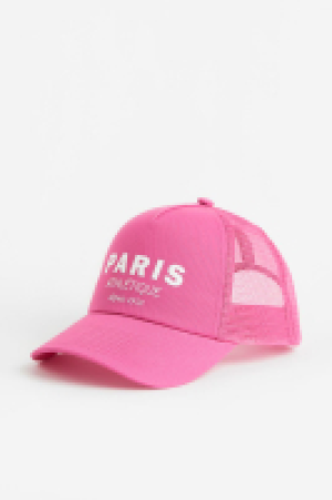 Printed trucker cap